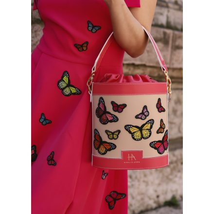 HA Pre Bucket Butterfly - Bézs korall /LIMITED/