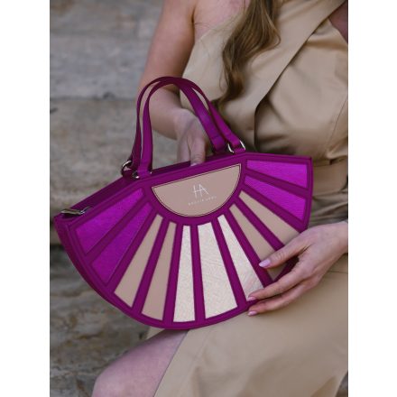 HA Pre Sun Bag - Élénk lila bézs /LIMITED/