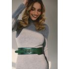 HA Széles öv - Metál zöld éden