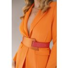 HA Díva öv - Metál narancs korall