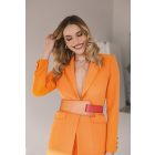 HA Díva öv - Metál narancs korall