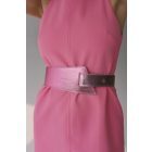 HA Díva öv - Metál rózsa púder