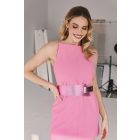 HA Díva öv - Metál rózsa púder