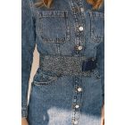 HA Díva öv - Mozaik kék