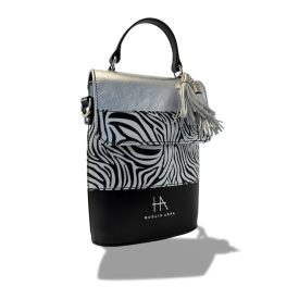 HA Festy Bag Szőrme - Zebra /LIMITED/