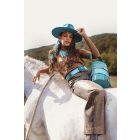 HA Western Bucket Bag - Türkíz