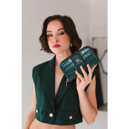 HA Pénztárca - Crocco Deep Green