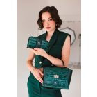 HA Pénztárca - Crocco Deep Green