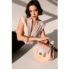 HA Pre Tee Bag - Crocco Rose Gold Holo /LIMITED/