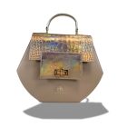 HA Pre Tee Bag - Crocco Rose Gold Holo /LIMITED/