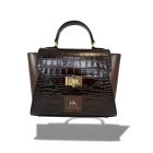 HA Pre Paris Bag - Crocco Dark Brown