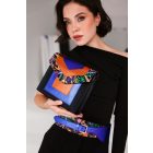 HA Széles öv - Papagájkert kék /LIMITED/