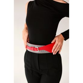 HA Széles öv - Piros csíkos