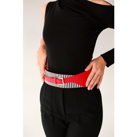 HA Széles öv - Piros csíkos